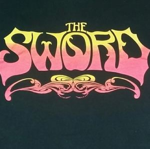 The Sword Texas Metal Rock Shirt tour Vintage Tee